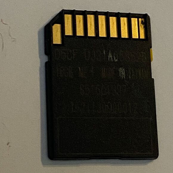 Ford A4 Lincoln Memory SD Card Navigation Map Chip Part Number DM5T-19H449-AB - Picture 4 of 5
